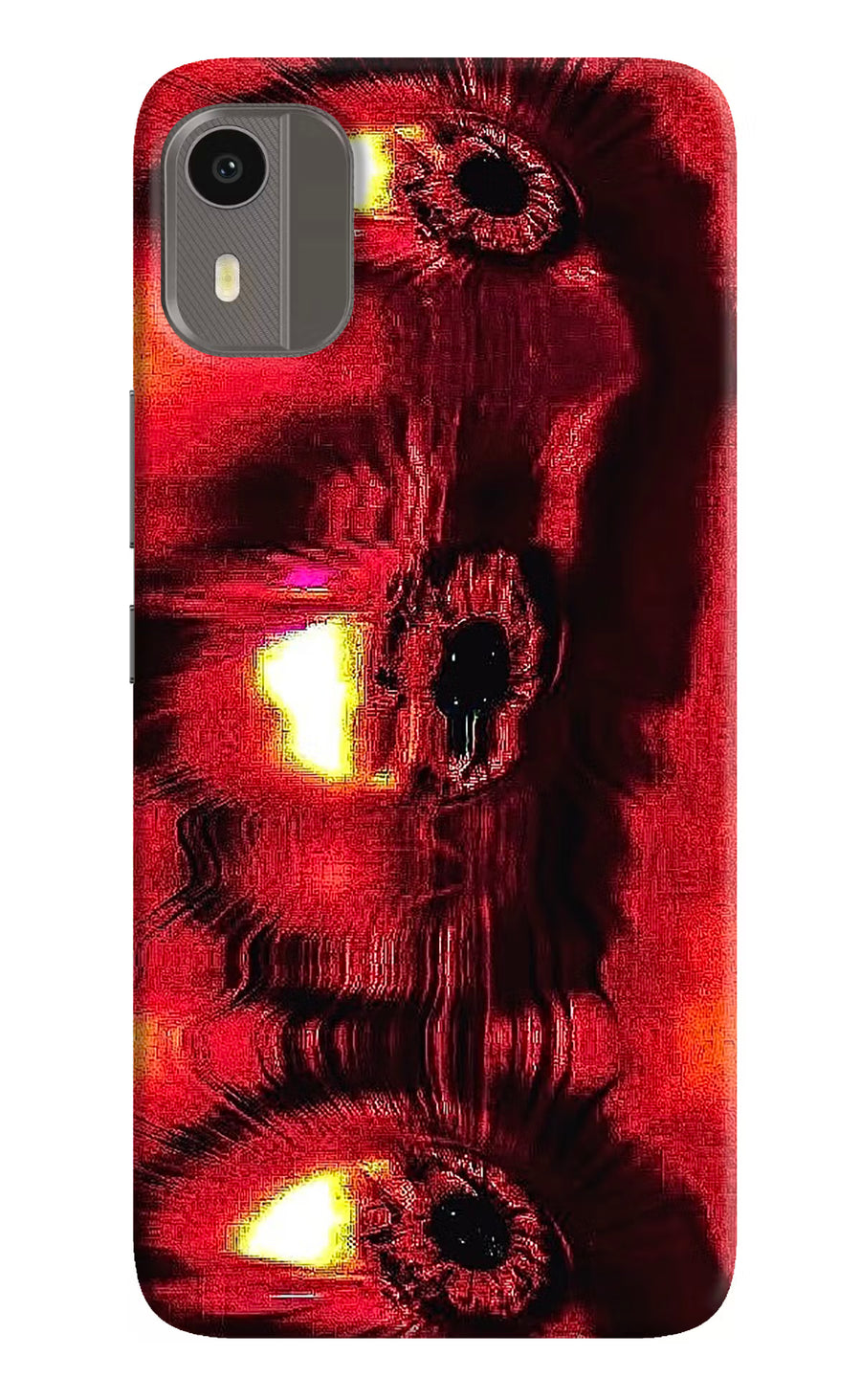 Fire Eye Nokia C12/C12 Pro Back Cover, Hard case