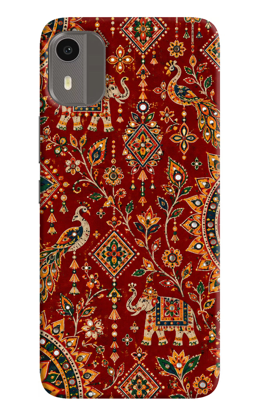 Laal Riwaaz Nokia C12/C12 Pro Back Cover, Hard case