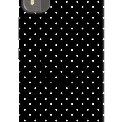 White Dots Nokia C12/C12 Pro Pop Case by Casekaro