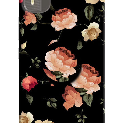 Flowers Nokia C12/C12 Pro Pop Case by Casekaro