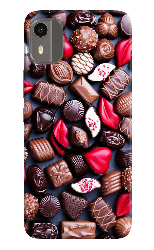 Chocolates Nokia C12/C12 Pro Pop Case by Casekaro