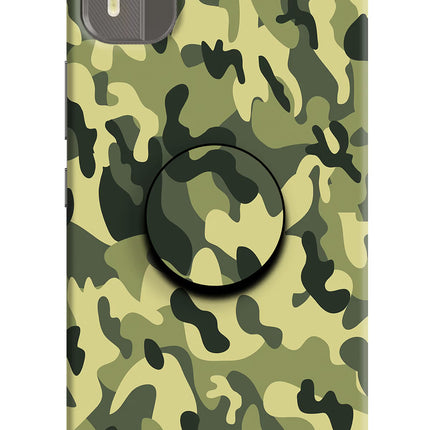 Camouflage Nokia C12/C12 Pro Pop Case by Casekaro