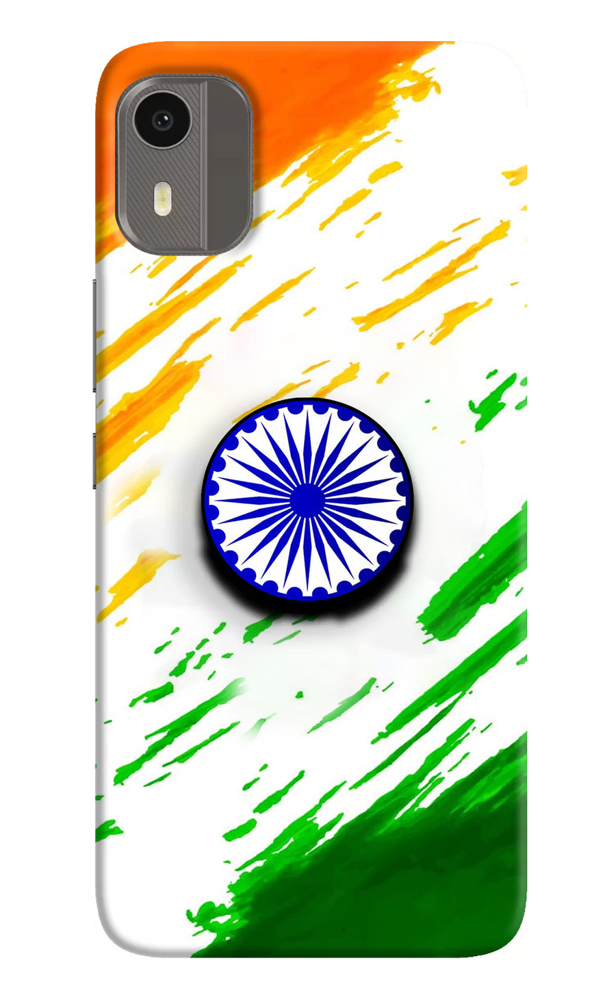 Indian Flag Ashoka Chakra Nokia C12/C12 Pro Pop Case, Hard case