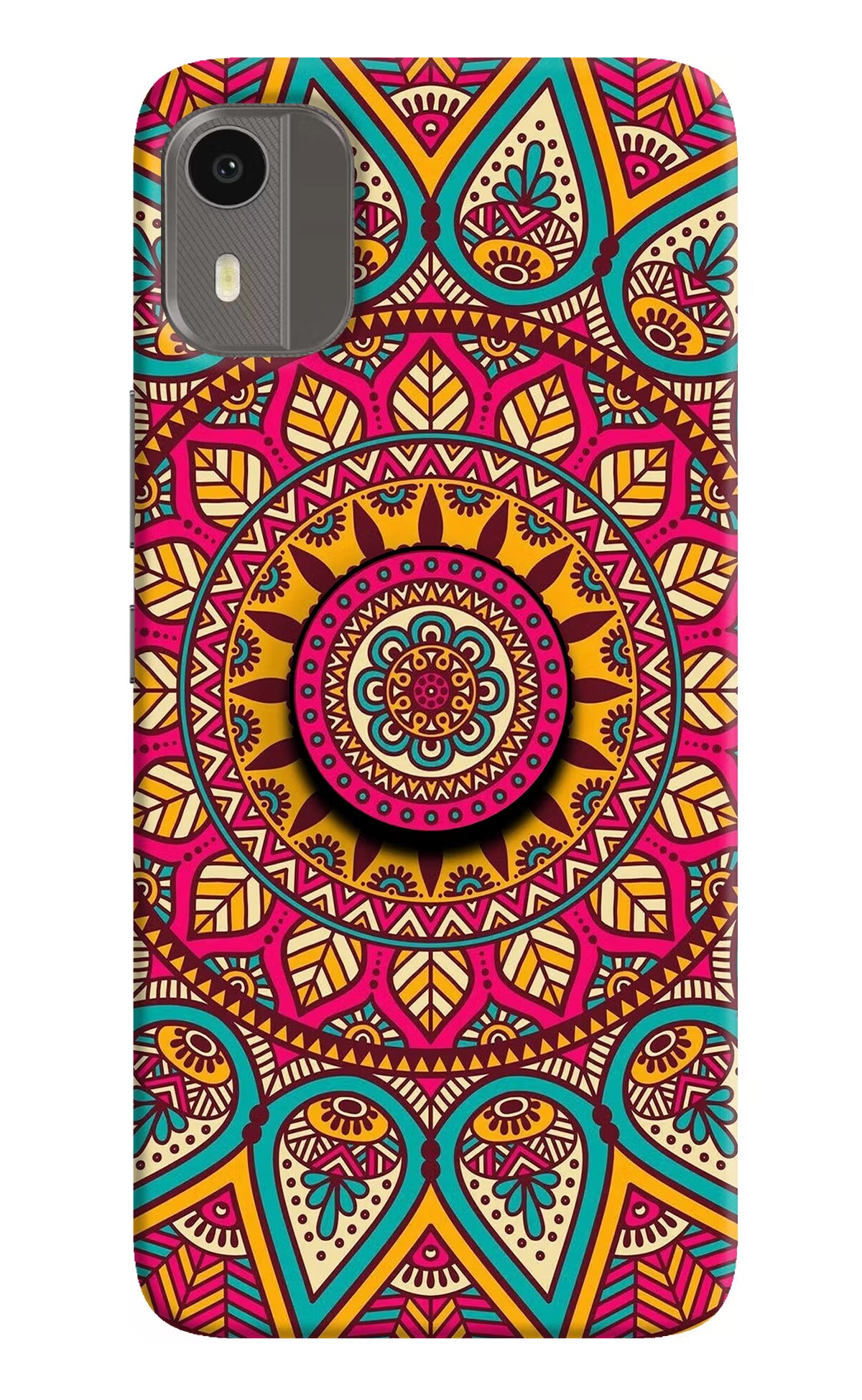Mandala Nokia C12/C12 Pro Pop Case by Casekaro