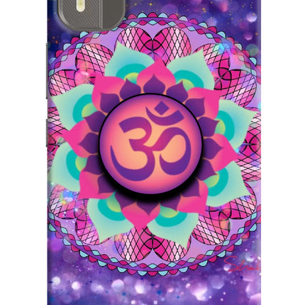 Om Purple Nokia C12/C12 Pro Pop Case by Casekaro