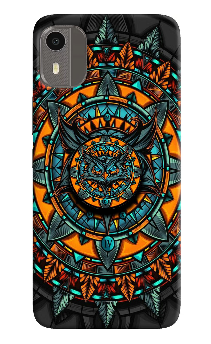 Angry Owl Nokia C12/C12 Pro Pop Case, Hard case