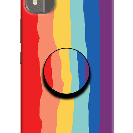 Rainbow Nokia C12/C12 Pro Pop Case by Casekaro