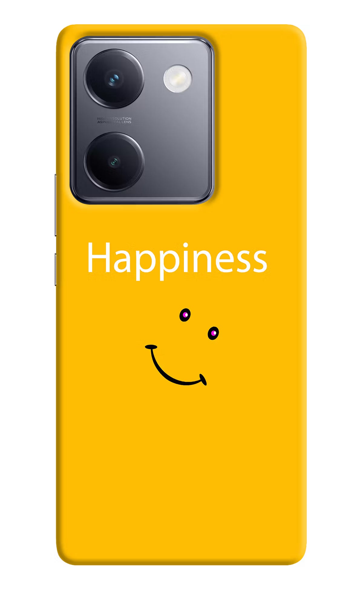 Happiness With Smiley Vivo Y200 Pro Hard Case Back Cover by Casekaro