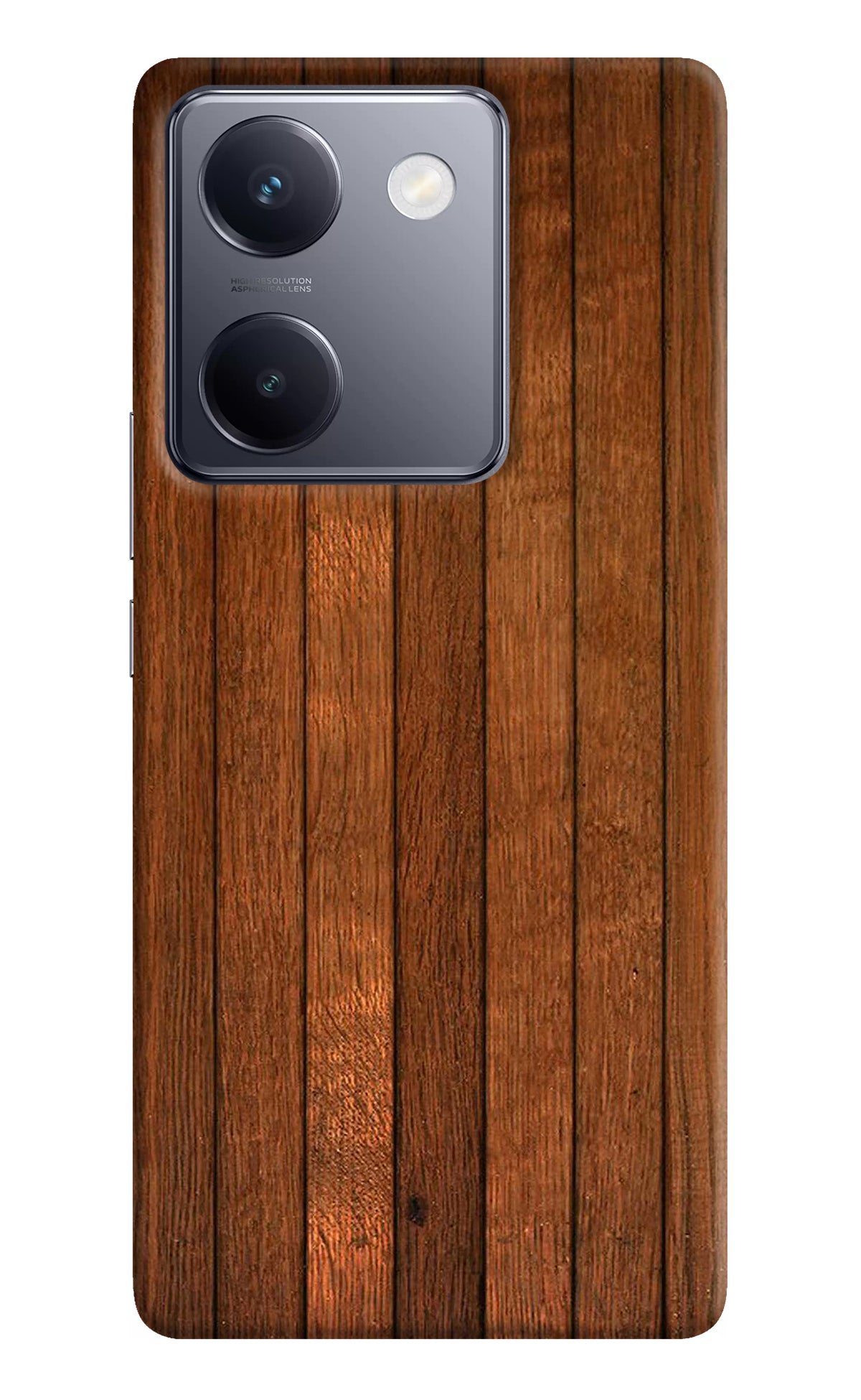 Wooden Artwork Bands Vivo Y200 Pro Back Cover