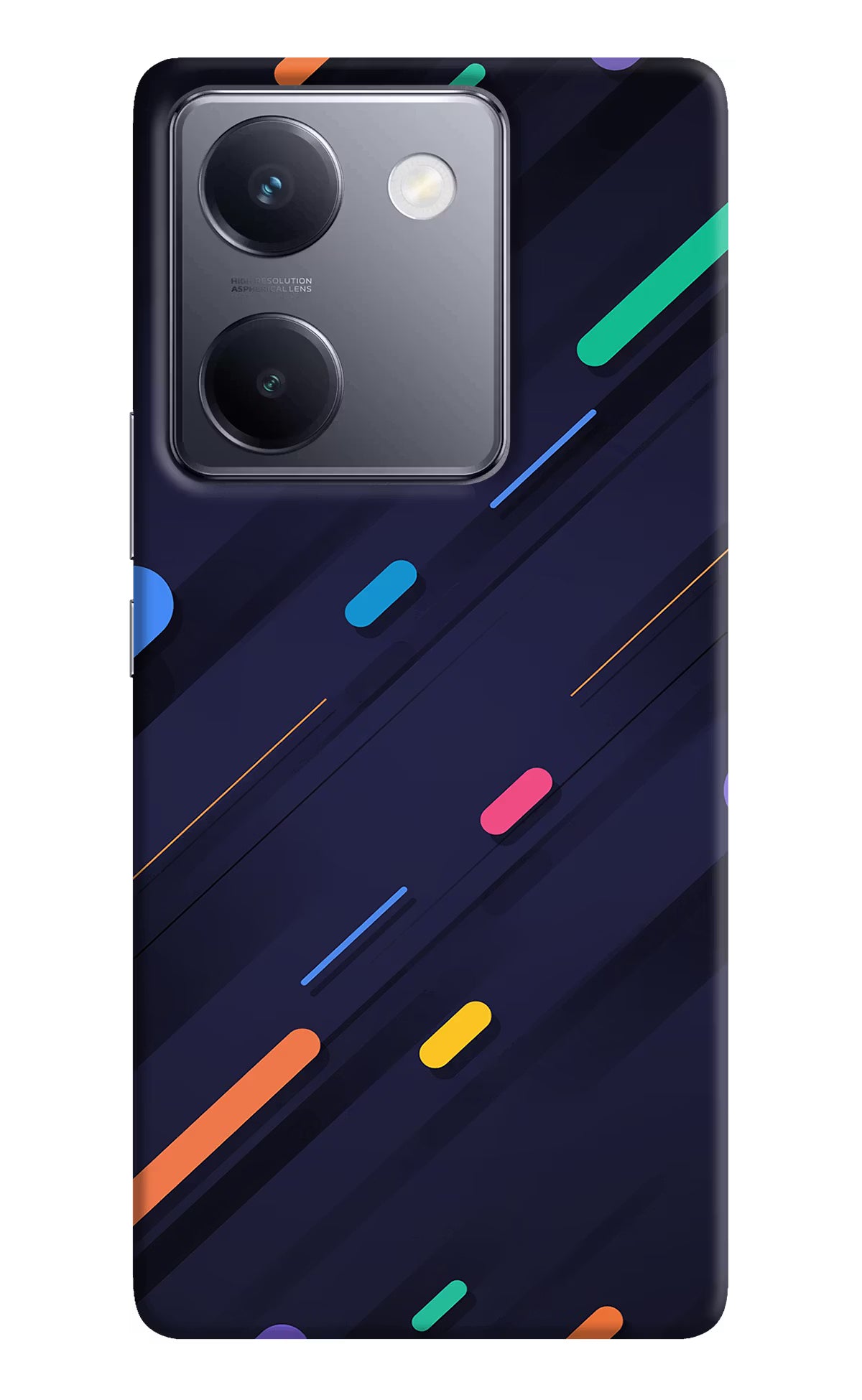 Abstract Design Vivo Y200 Pro Hard Case Back Cover by Casekaro