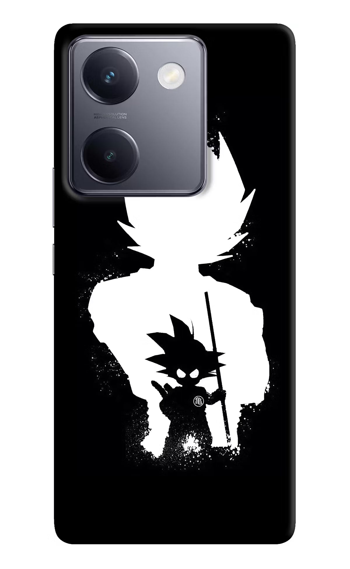Goku Shadow Vivo Y200 Pro Hard Case Back Cover by Casekaro