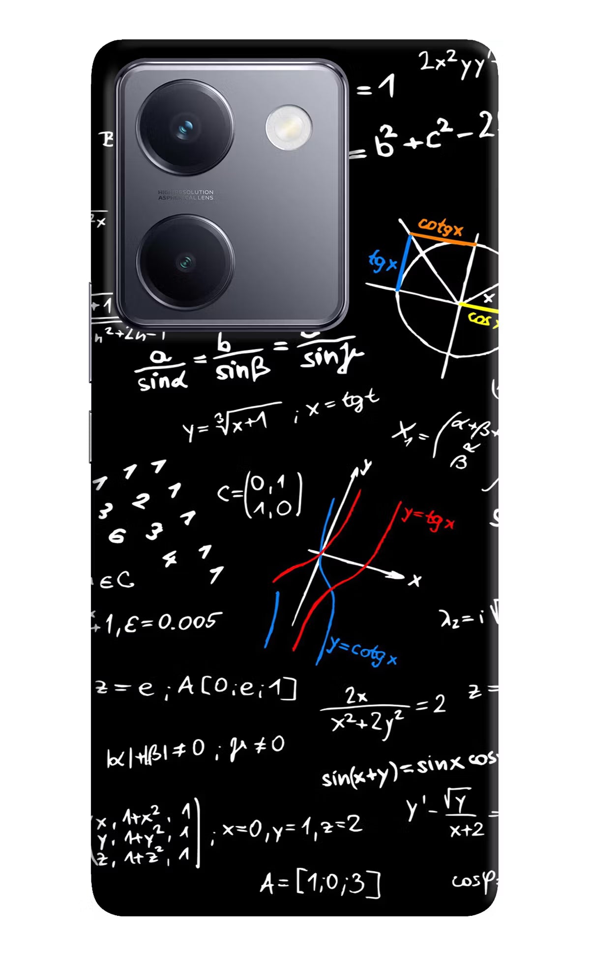 Mathematics Formula Vivo Y200 Pro Hard Case Back Cover by Casekaro