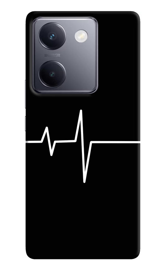 Heart Beats Vivo Y200 Pro Hard Case Back Cover by Casekaro