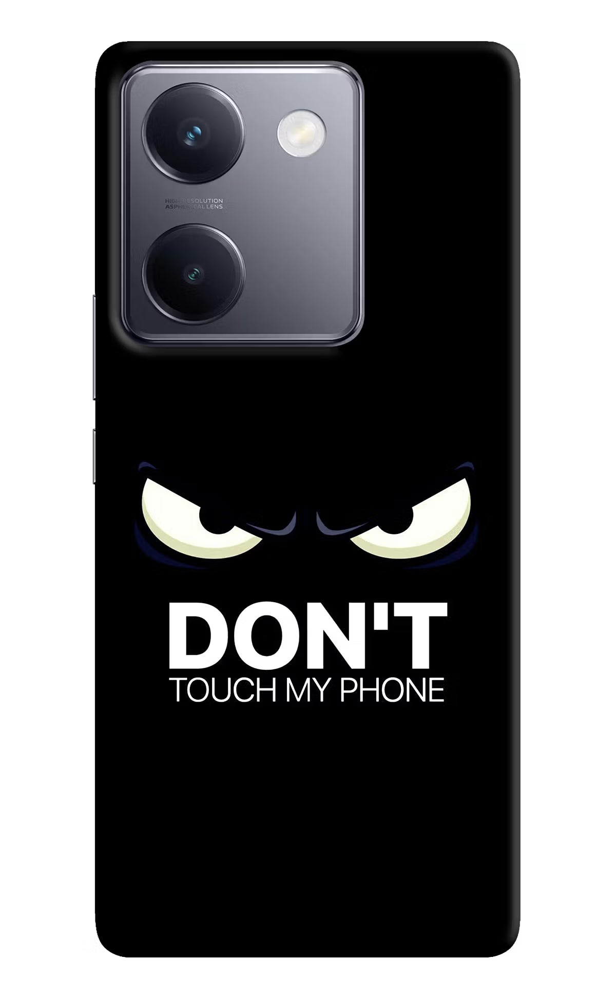 Don'T Touch My Phone Vivo Y200 Pro Hard Case Back Cover by Casekaro