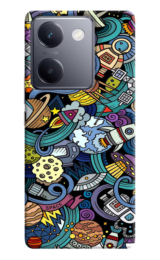 Space Abstract Vivo Y200 Pro Hard Case Back Cover by Casekaro