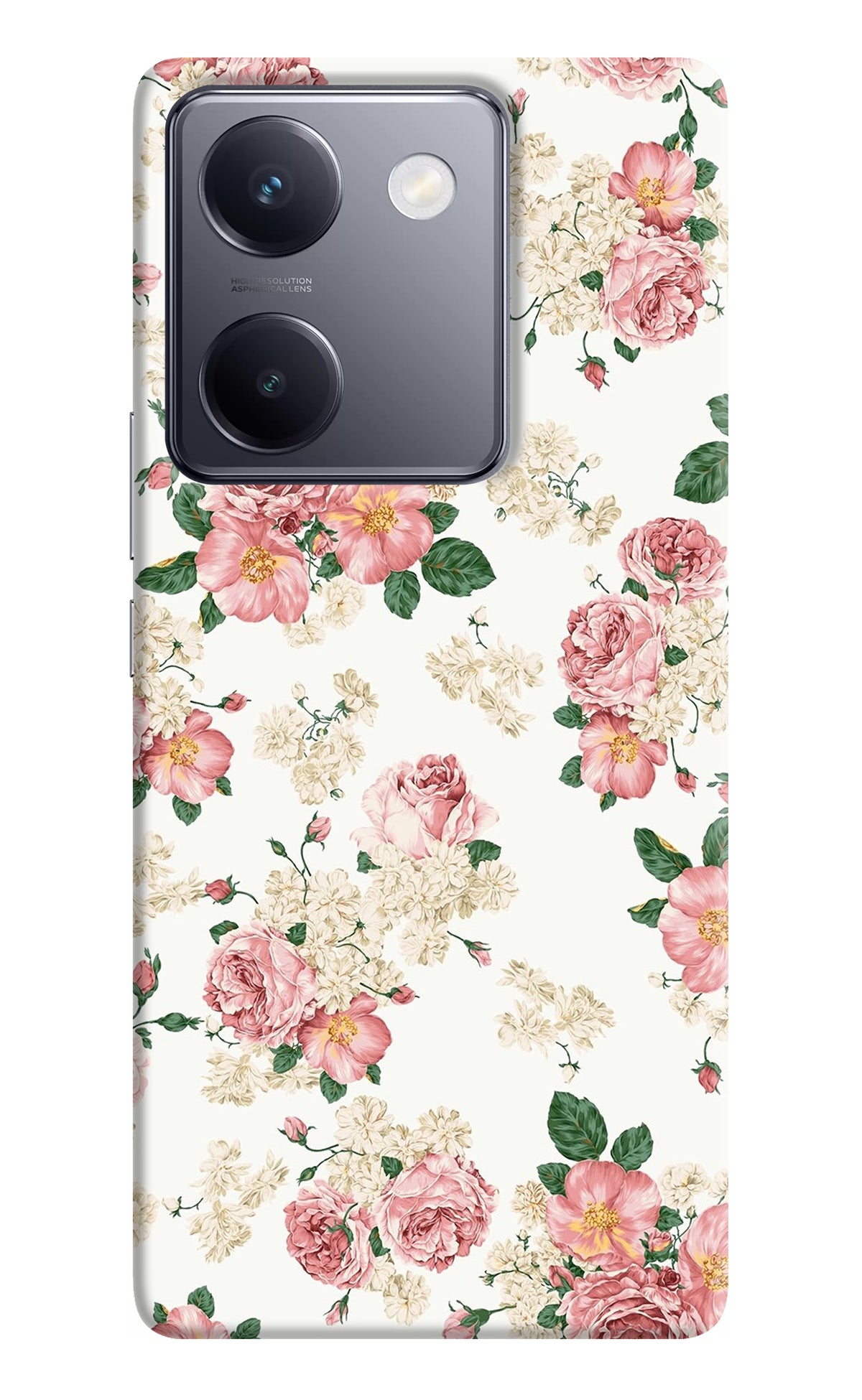 Flowers Vivo Y200 Pro Back Cover