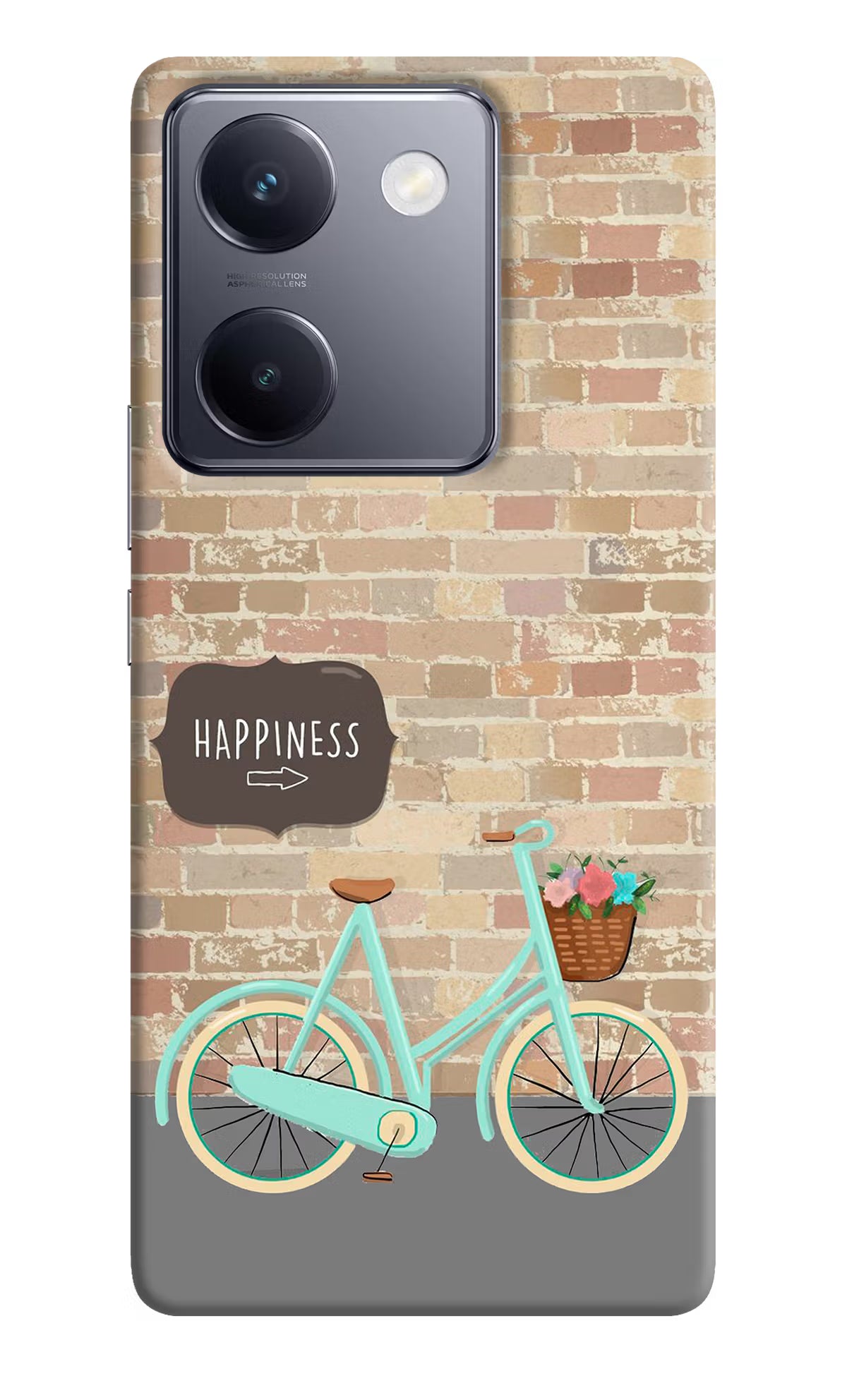 Happiness Artwork Vivo Y200 Pro Hard Case Back Cover by Casekaro