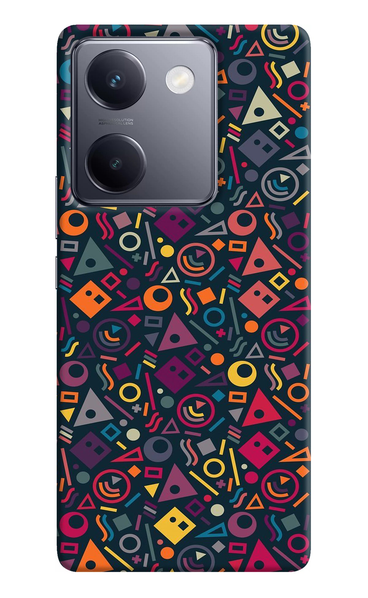 Geometric Abstract Vivo Y200 Pro Back Cover