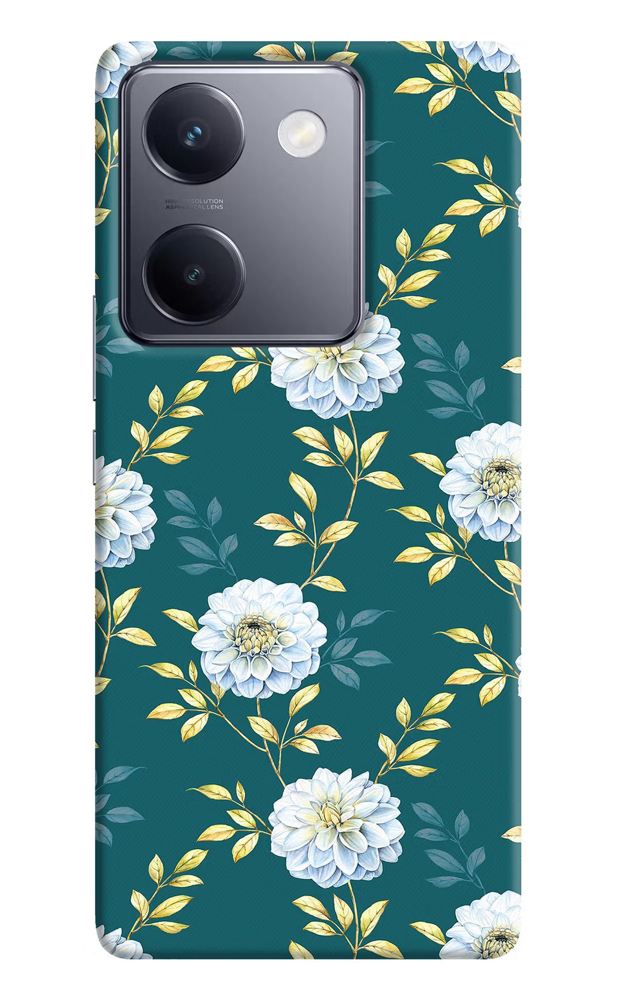 Flowers Vivo Y200 Pro Hard Case Back Cover by Casekaro