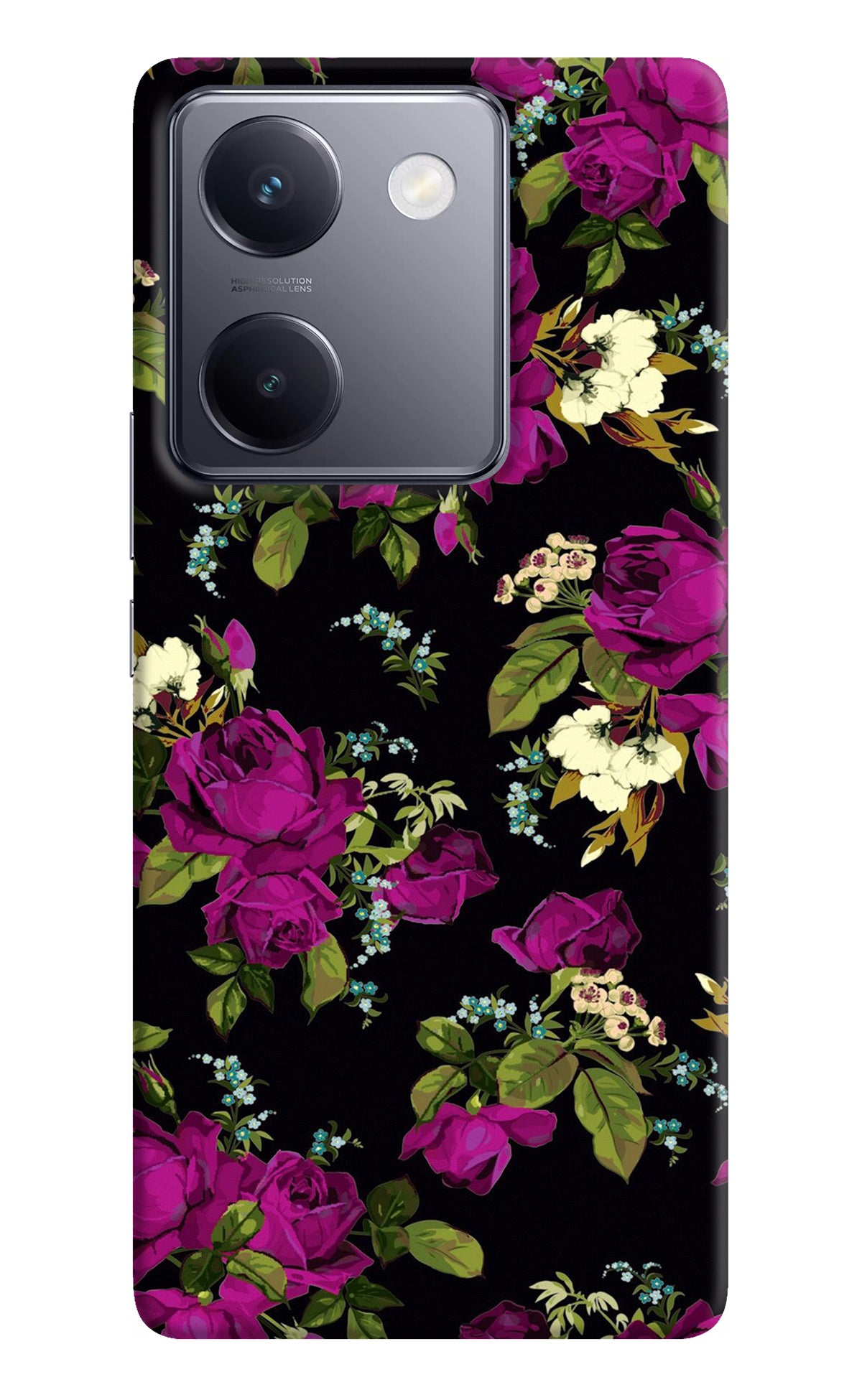 Flowers Vivo Y200 Pro Back Cover