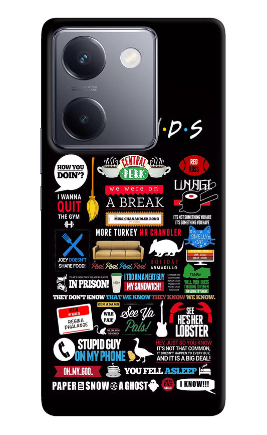 FRIENDS Vivo Y200 Pro Hard Case Back Cover by Casekaro