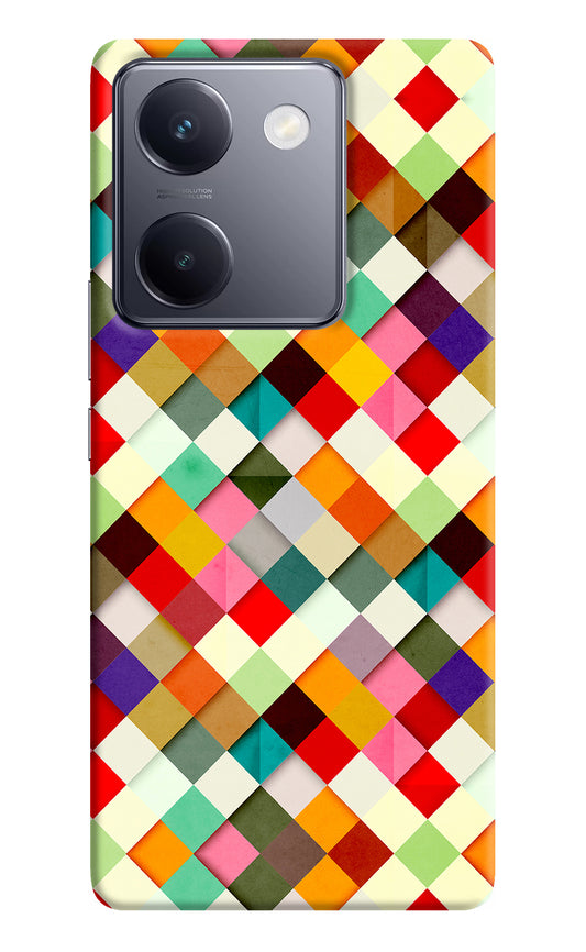 Geometric Abstract Colorful Vivo Y200 Pro Back Cover