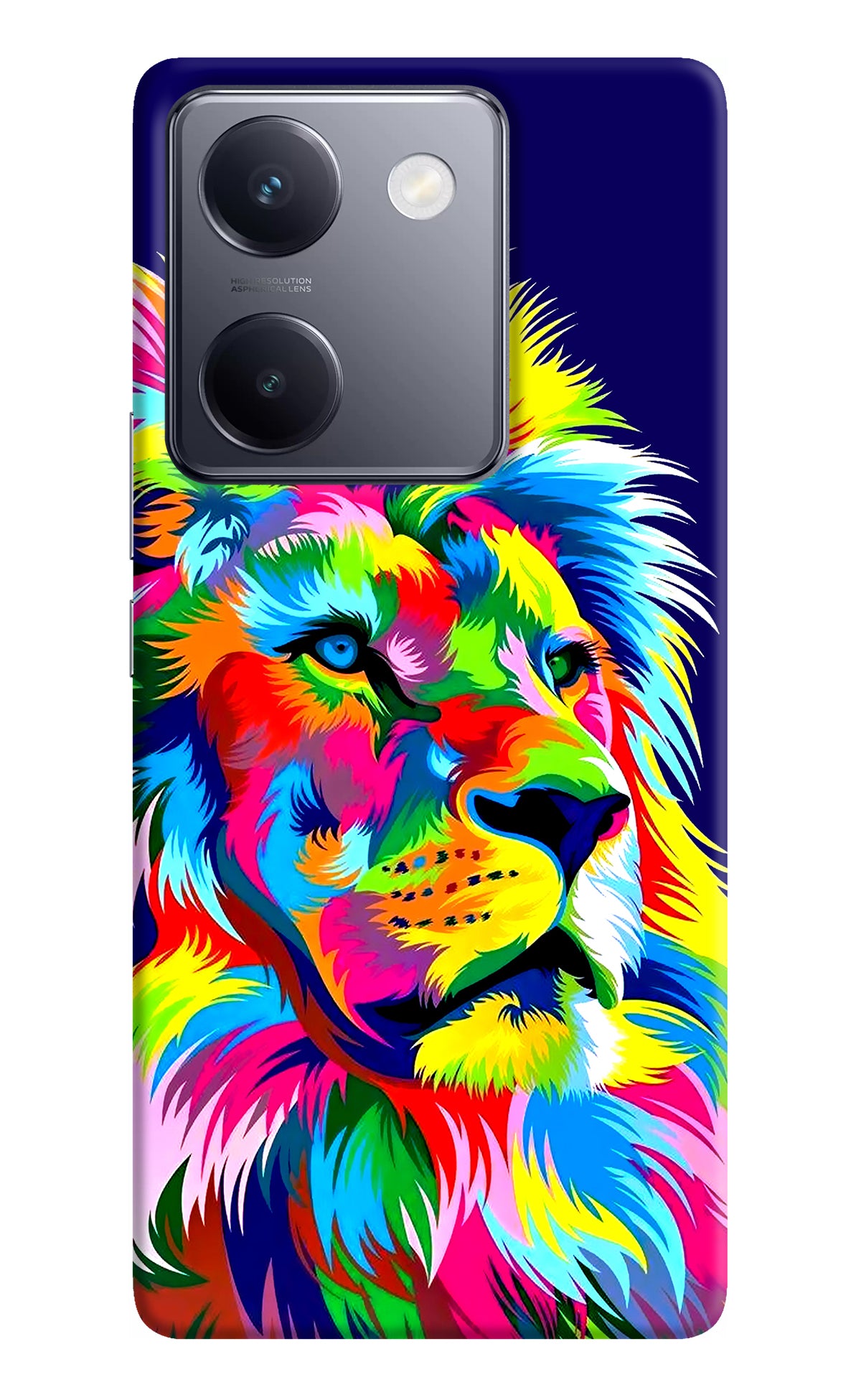 Vector Art Lion Vivo Y200 Pro Back Cover