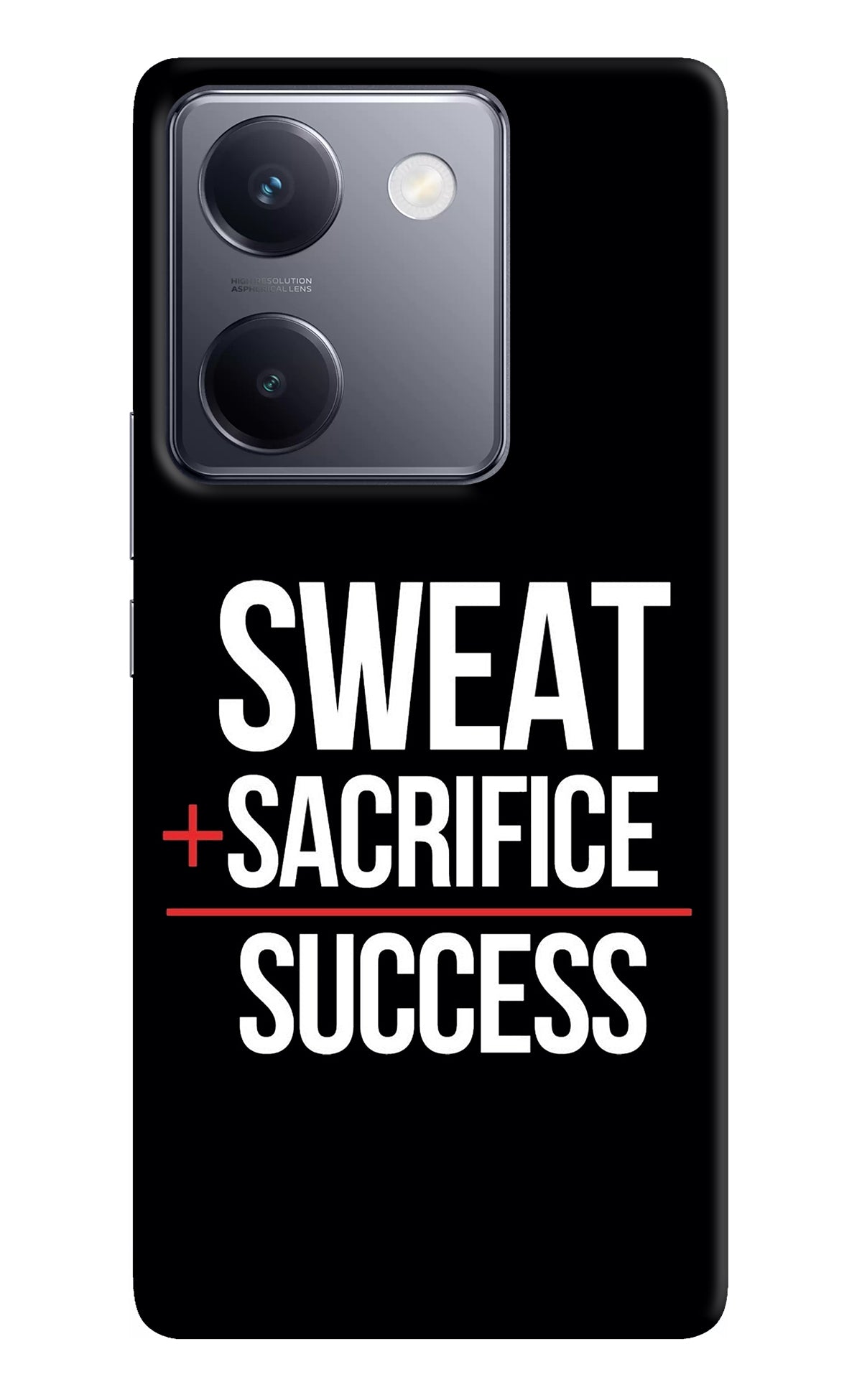 Sweat Sacrifice Success Vivo Y200 Pro Back Cover