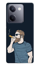 Smoking Vivo Y200 Pro Hard Case Back Cover by Casekaro
