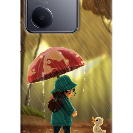 Rainy Day Vivo Y200 Pro Hard Case Back Cover by Casekaro