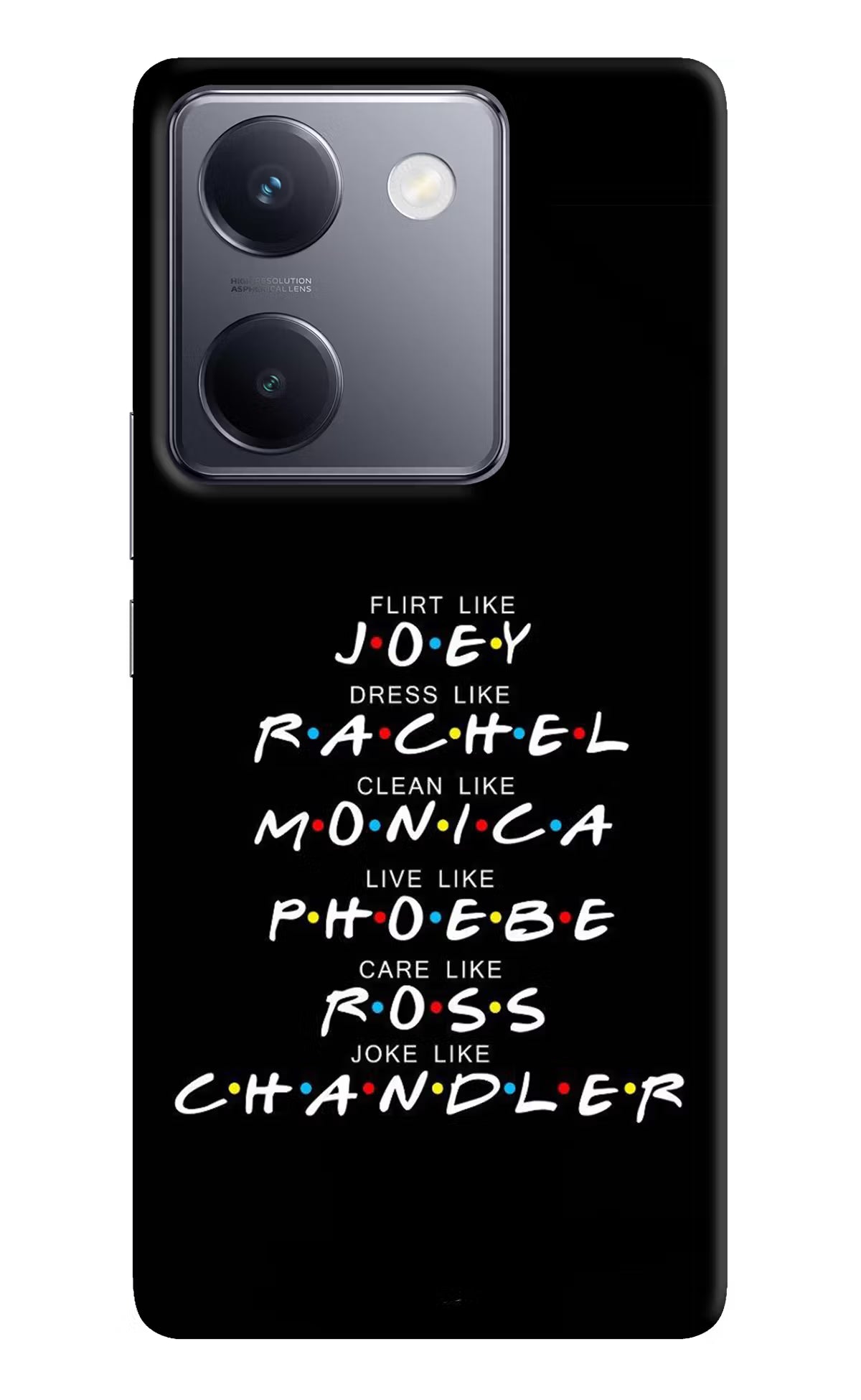 FRIENDS Character Vivo Y200 Pro Hard Case Back Cover by Casekaro