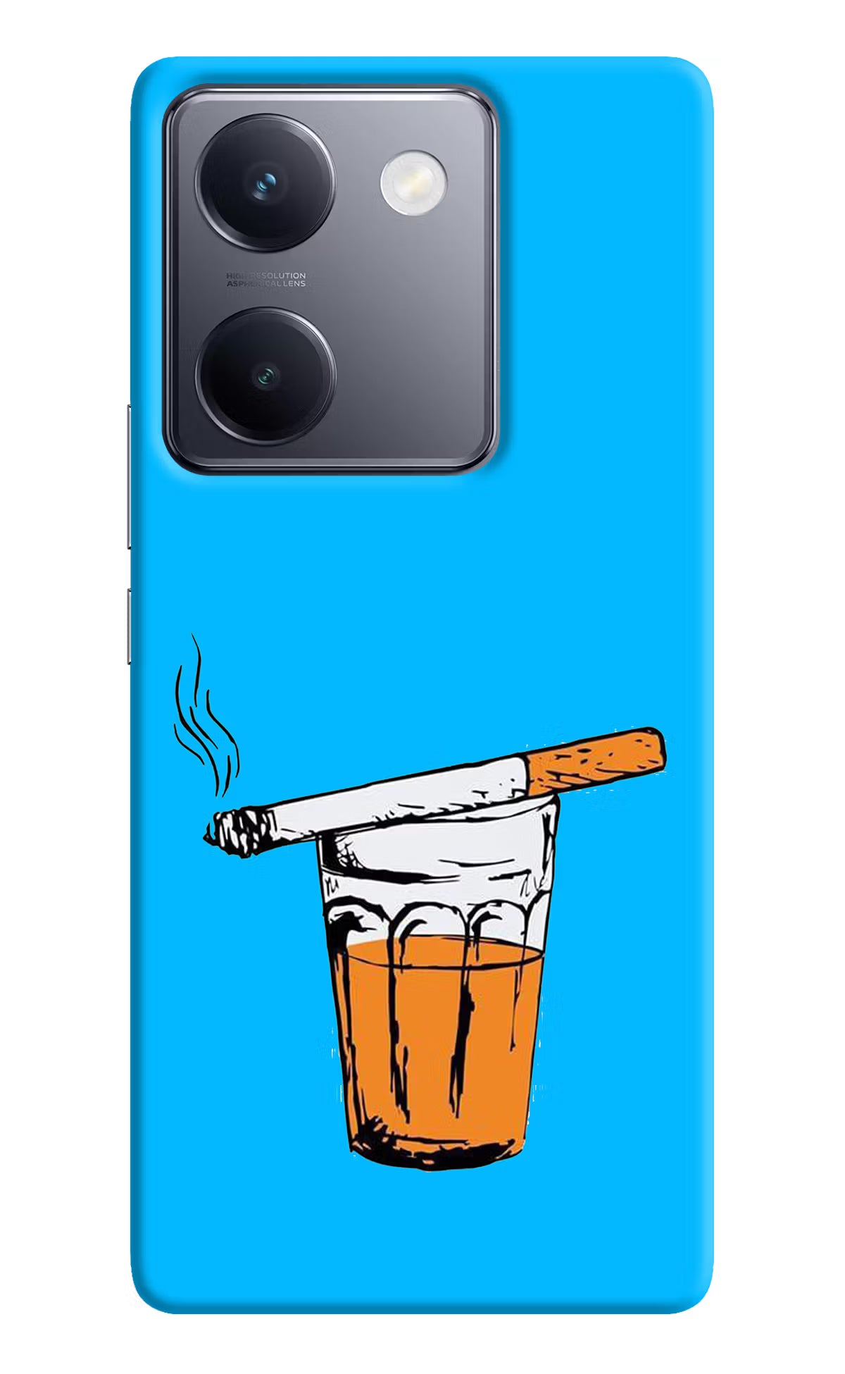 Chai Sutta Vivo Y200 Pro Hard Case Back Cover by Casekaro