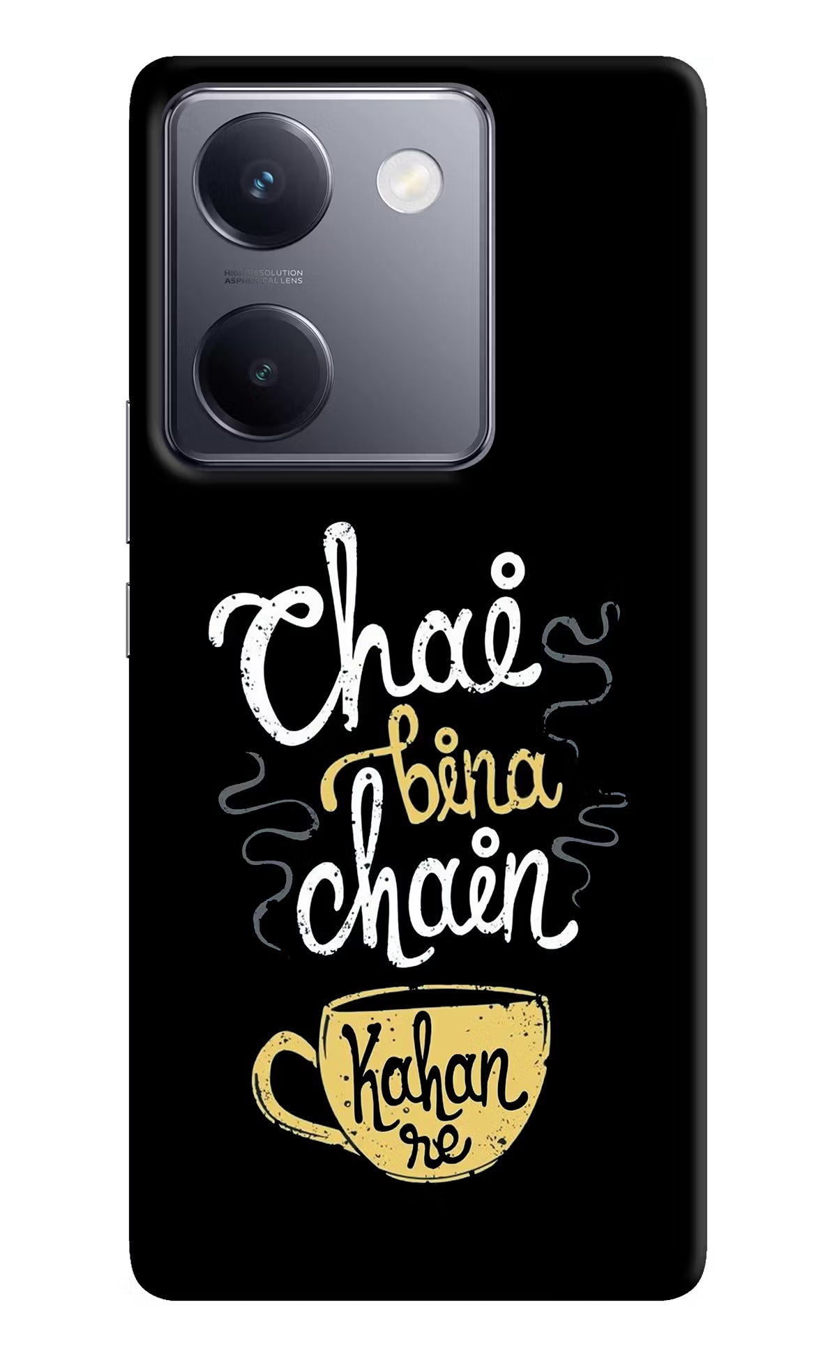 Chai Bina Chain Kaha Re Vivo Y200 Pro Hard Case Back Cover by Casekaro