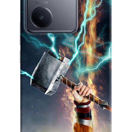 Thor Hammer Mjolnir Vivo Y200 Pro Hard Case Back Cover by Casekaro