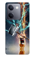 Thor Hammer Mjolnir Vivo Y200 Pro Hard Case Back Cover by Casekaro