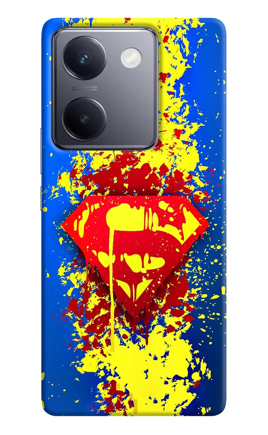 Superman logo Vivo Y200 Pro Hard Case Back Cover by Casekaro