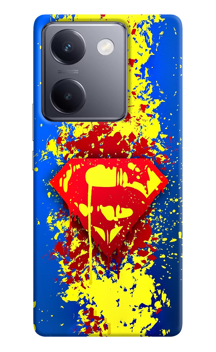 Superman logo Vivo Y200 Pro Back Cover, Hard case