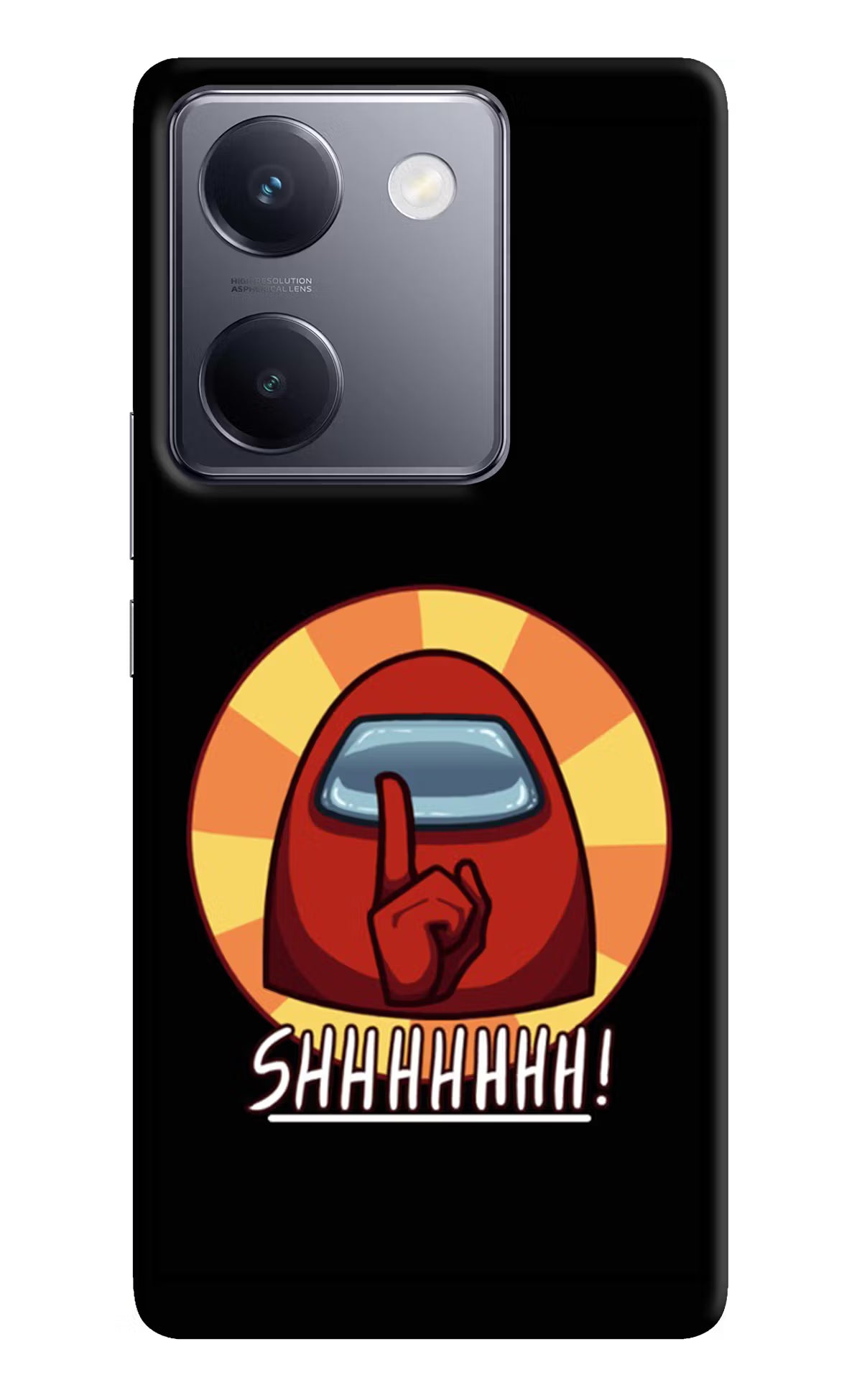 Among Us Shhh! Vivo Y200 Pro Hard Case Back Cover by Casekaro