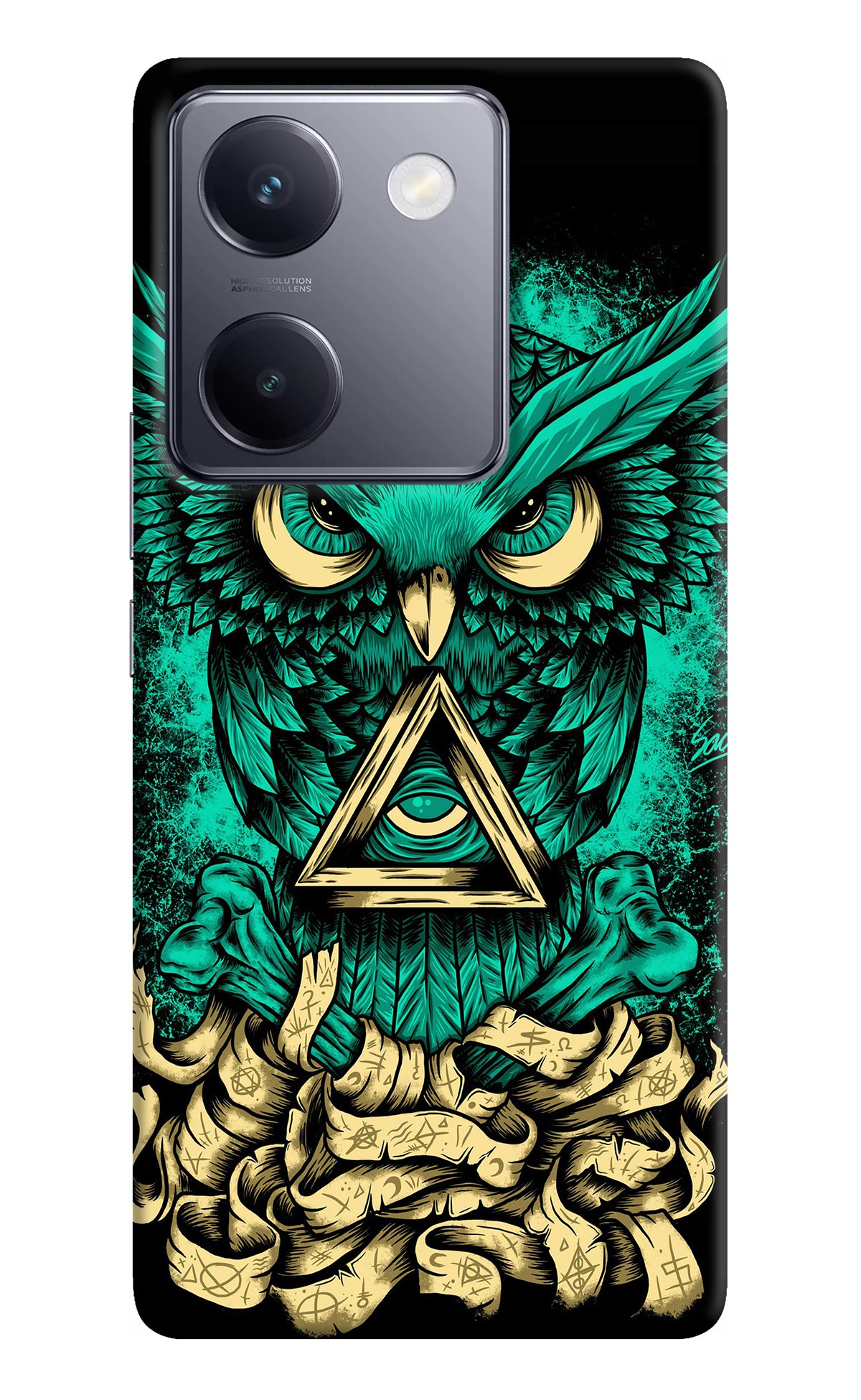 Green Owl Vivo Y200 Pro Back Cover