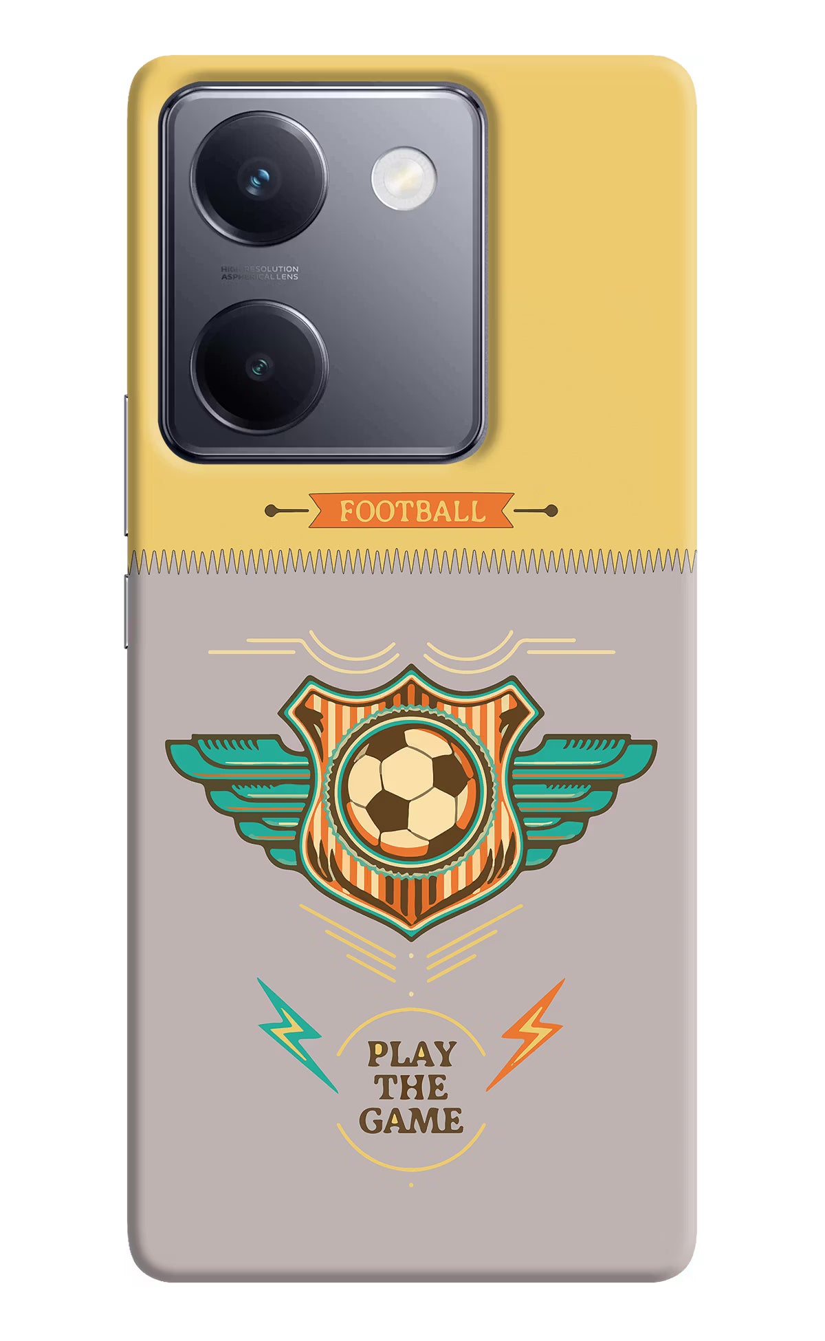 Football Vivo Y200 Pro Hard Case Back Cover by Casekaro