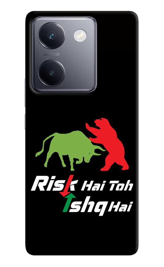 Risk Hai Toh Ishq Hai Vivo Y200 Pro Hard Case Back Cover by Casekaro
