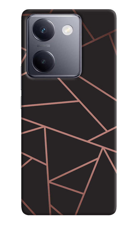 Geometric Pattern Vivo Y200 Pro Hard Case Back Cover by Casekaro