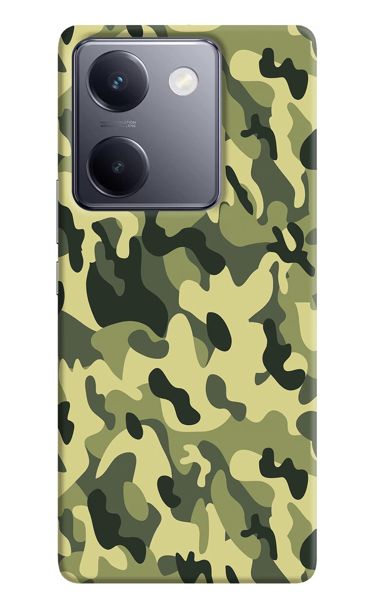 Camouflage Vivo Y200 Pro Hard Case Back Cover by Casekaro