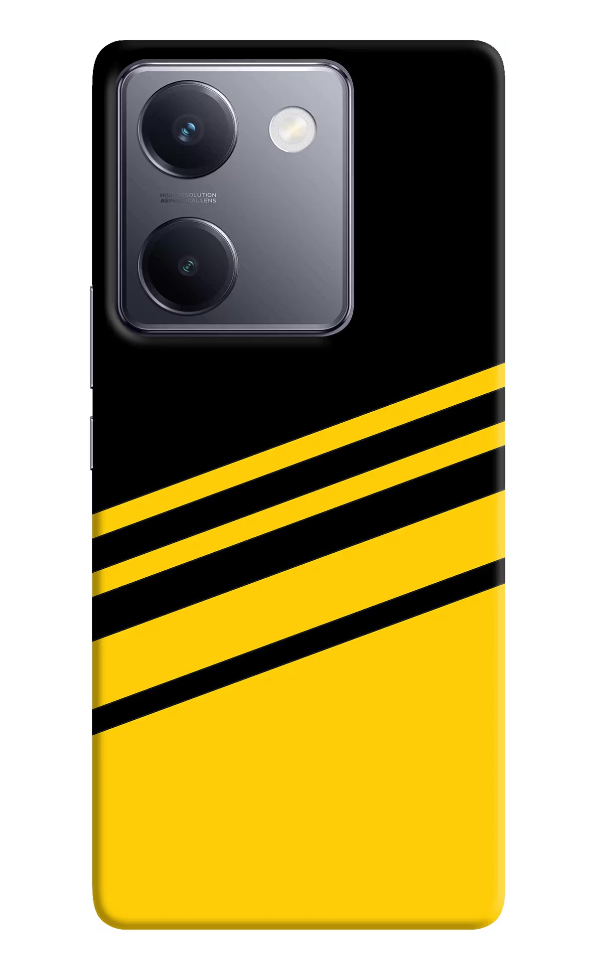 Yellow Shades Vivo Y200 Pro Hard Case Back Cover by Casekaro