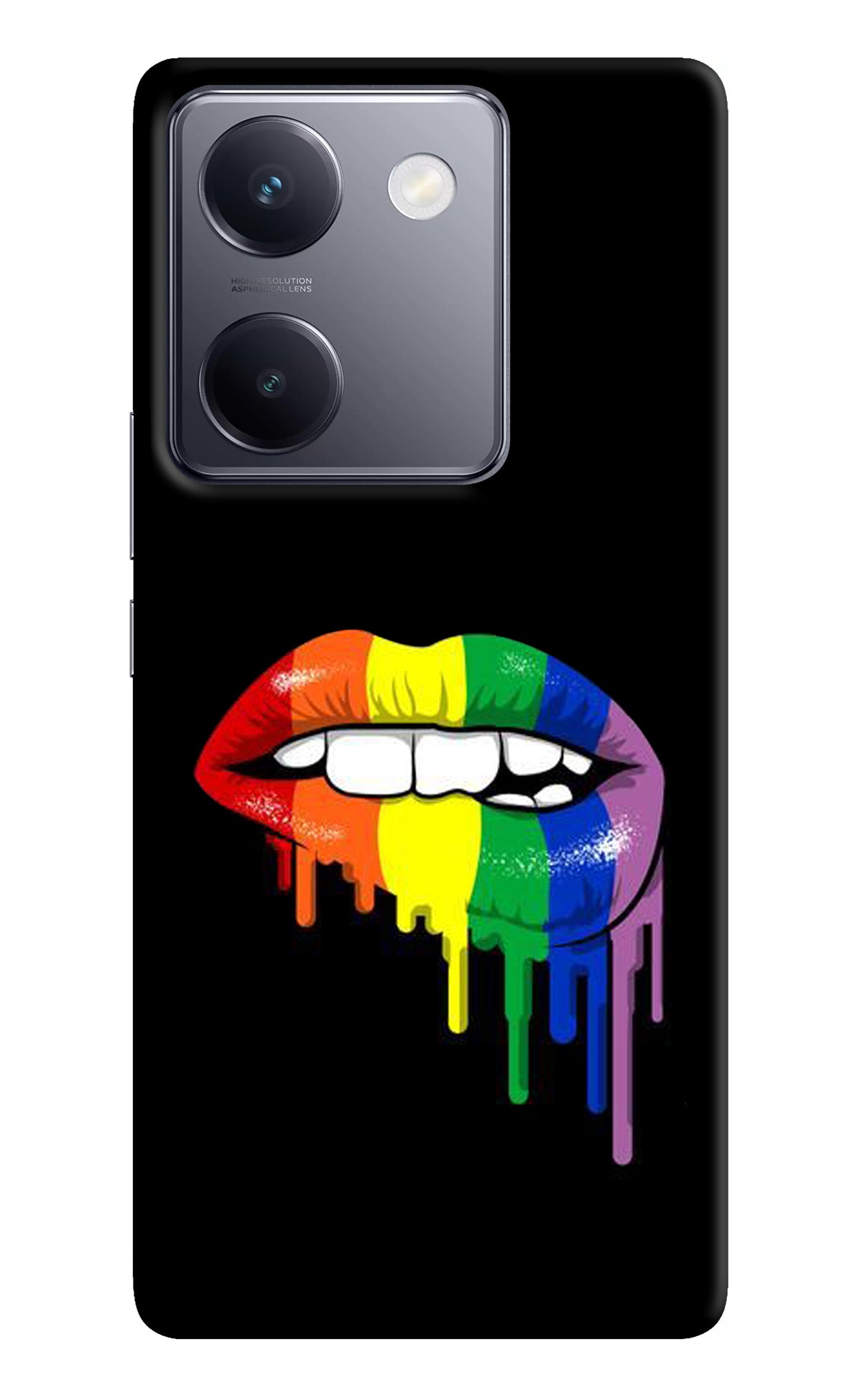 Lips Biting Vivo Y200 Pro Back Cover