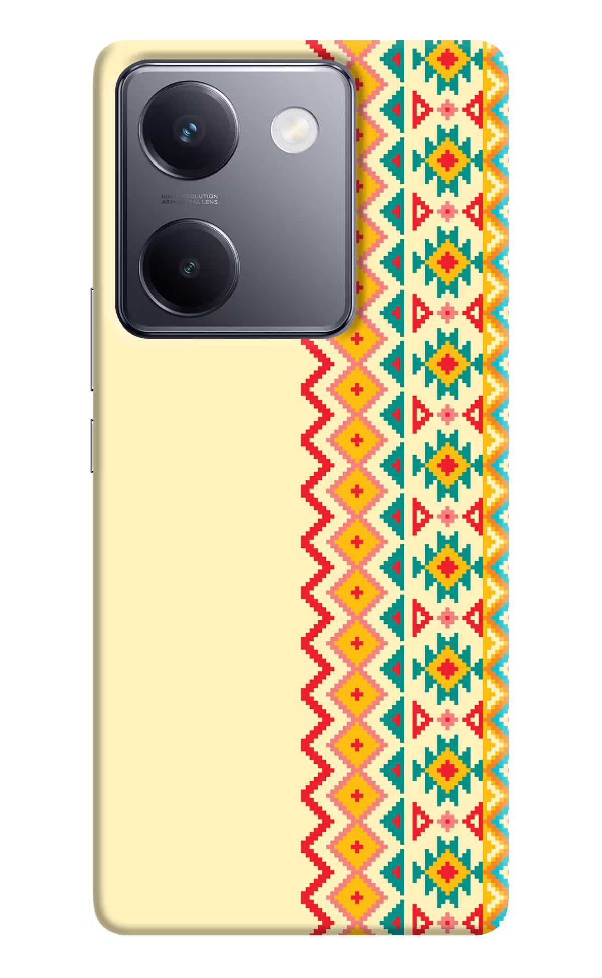 Ethnic Seamless Vivo Y200 Pro Hard Case Back Cover by Casekaro