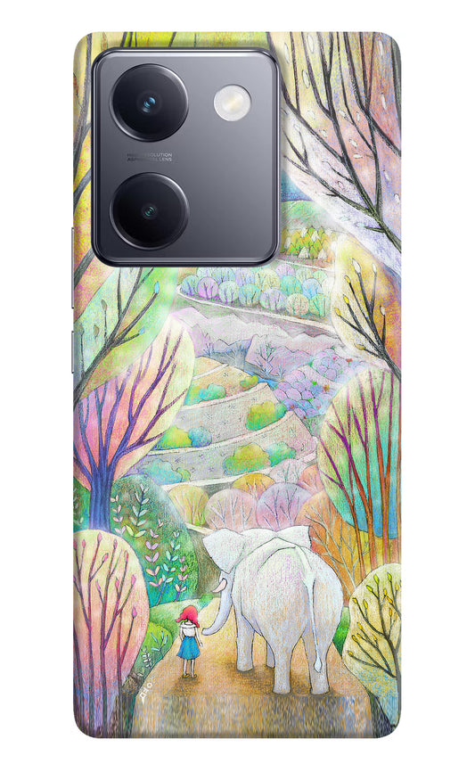 Nature Painting Vivo Y200 Pro Hard Case Back Cover by Casekaro