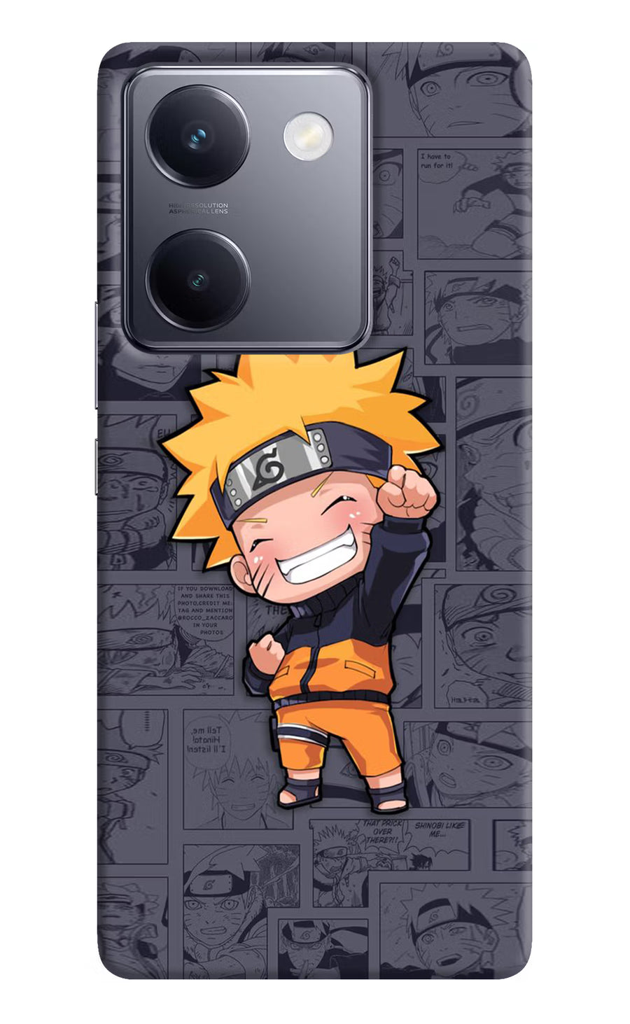 Chota Naruto Vivo Y200 Pro Back Cover, Hard case