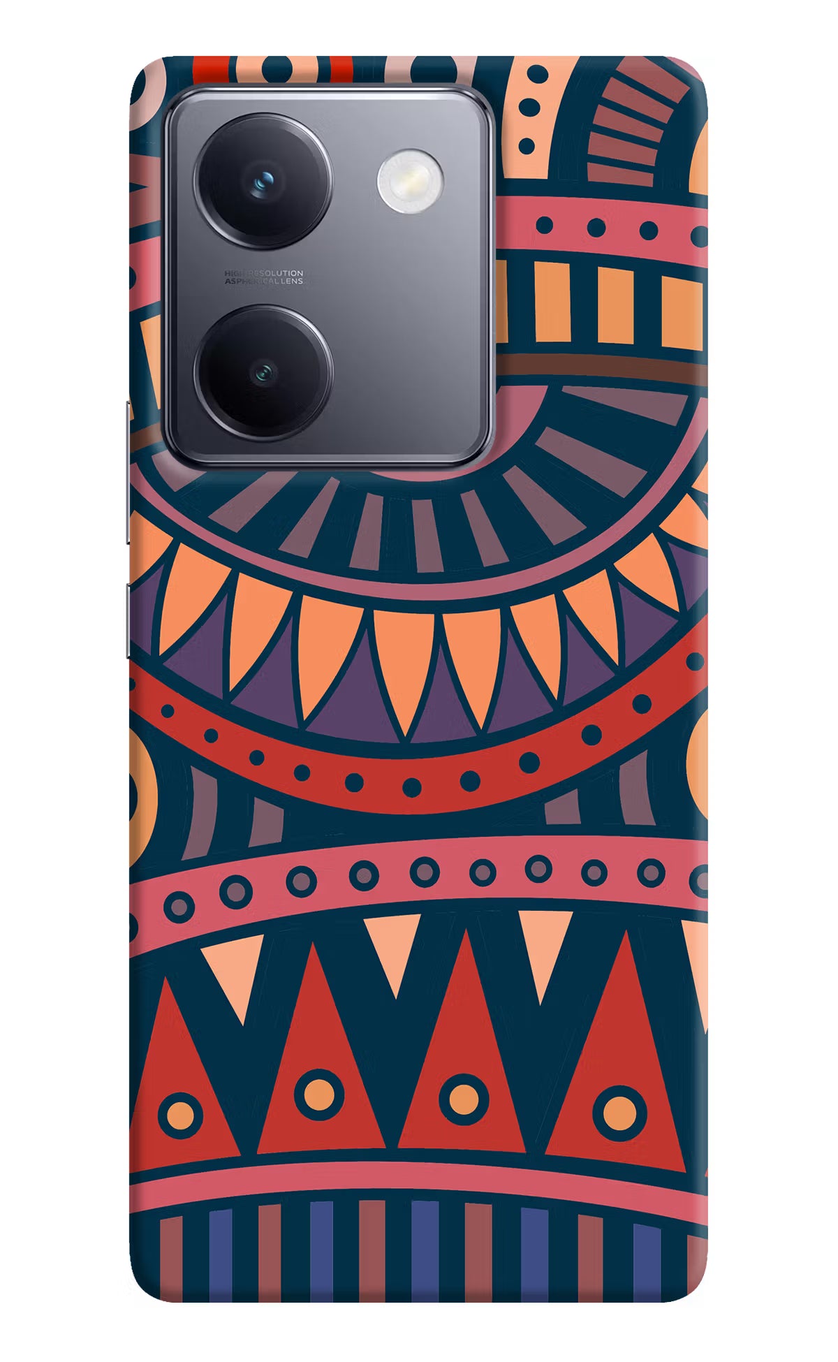 African Culture Design Vivo Y200 Pro Hard Case Back Cover by Casekaro
