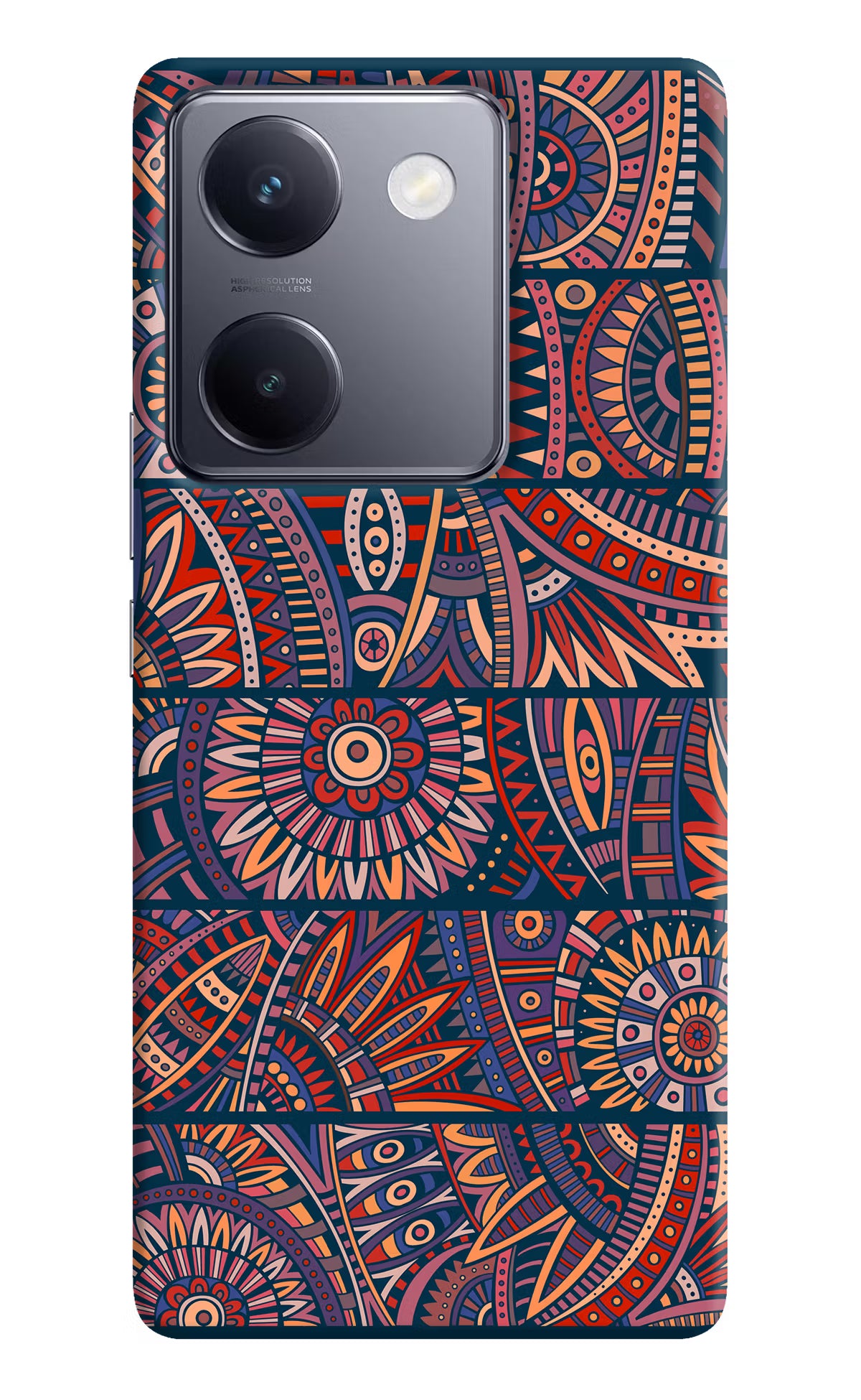African Culture Design Vivo Y200 Pro Hard Case Back Cover by Casekaro